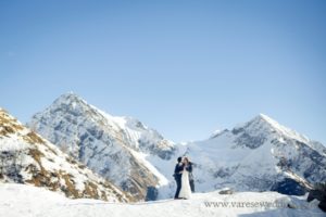 Read more about the article A snow wedding on the Italian Alps