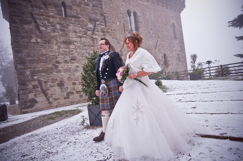 10 Must-See Winter Wedding Venues in Italy - medieval castle