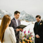 A Dreamy Snow Wedding on the Italian Alps: A Love Story Unfolds on Skis